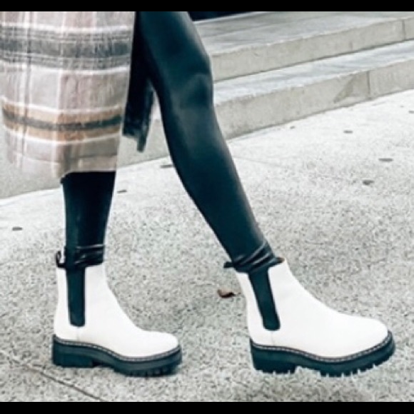 MARC FISHER LTD PIRRO CHELSEA LUGSOLE ANKLE BOOTIE NEW